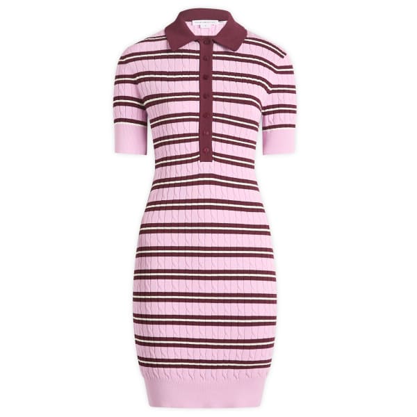 

Мини-платье крупной вязки Good American, Collegiate Stripe