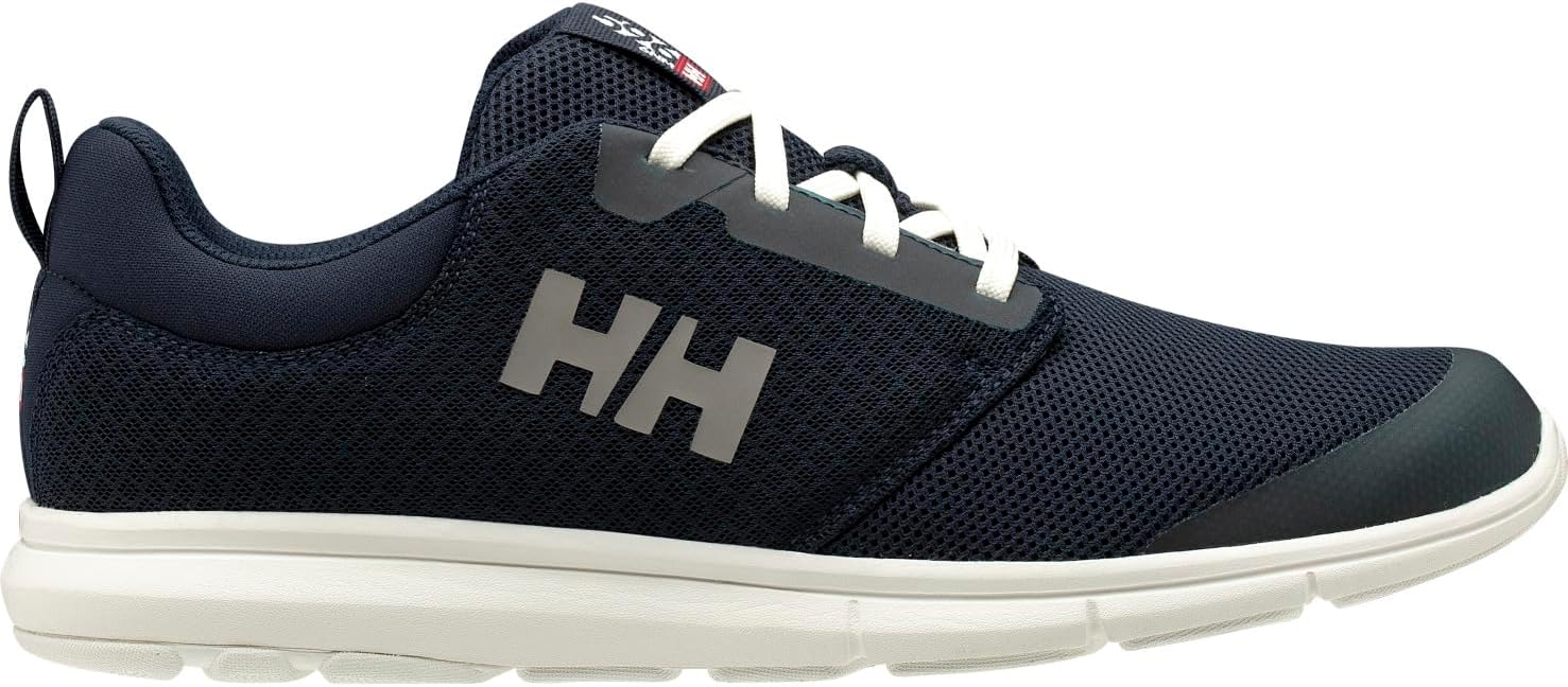 Мужские обувь Helly-Hansen Feathering - Дышащие парусные туфли - Гибкая обувь для лодки без следов - Обувь для мужчин Helly Hansen, темно-синий/белый — фото 3