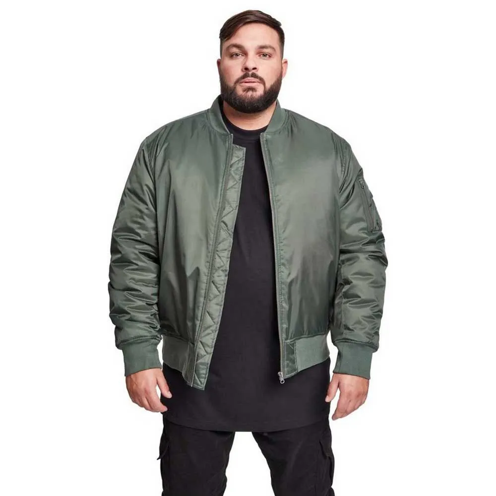 

Куртка Urban Classics Basic, зеленый