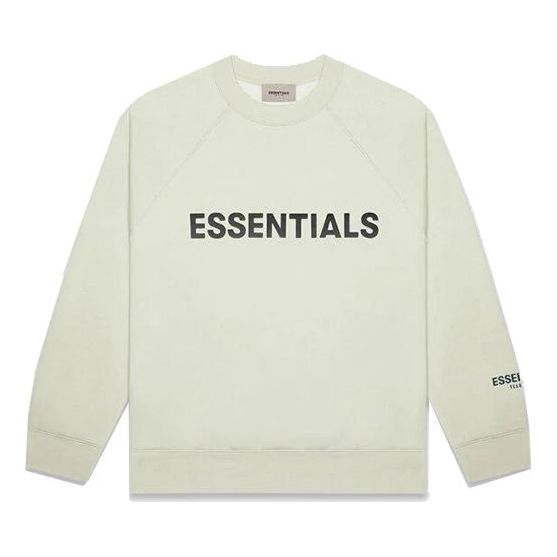 

Спортивная толстовка Fear of God Essentials FW20 Crew Neck Sweatshirt 'Sage' FOG-FW20-302, зеленый