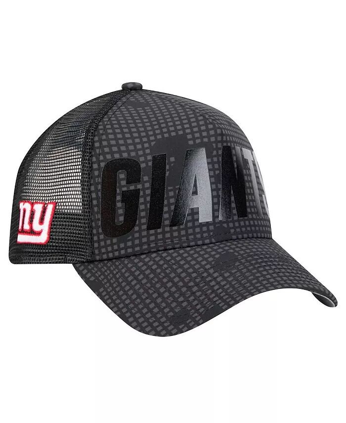 

Мужская черная кепка New York Giants Midnight Ink Tonal Text A-Frame Trucker 9FORTY Adjustable New Era