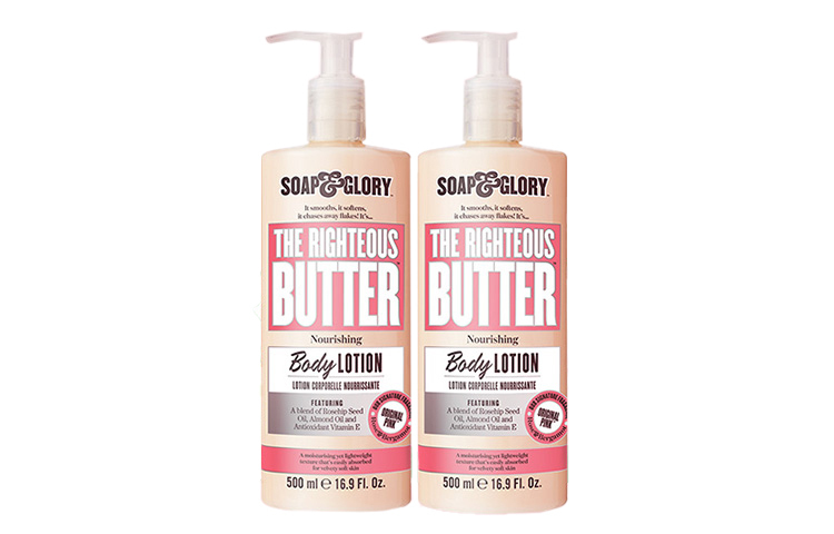Увлажняющий молочный лосьон для тела Smoothing Milk 500мл/500мл*2 SOAP&GLORY, Gentle Coconut белый Body Lotion 500ml — фото 3