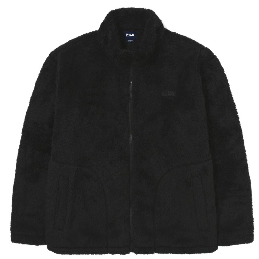 

FILA Вельветовое пальто унисекс черное, Black