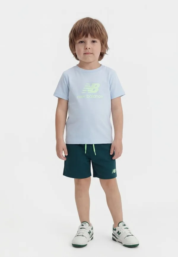 Футболка с графическим принтом в стиле stacked New Balance, Oxford Blue — фото 2