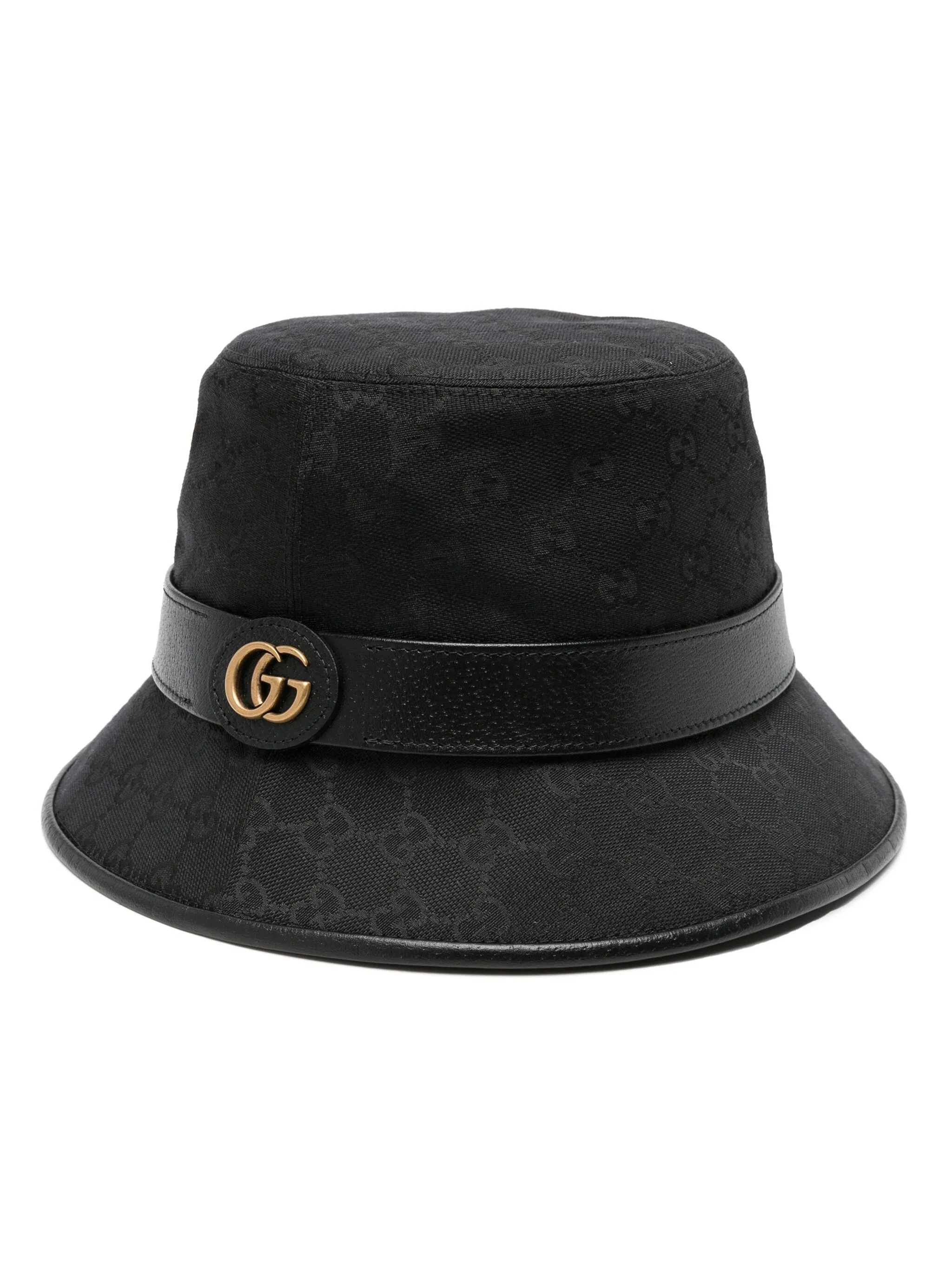 

Панама с логотипом GG Gucci, черный