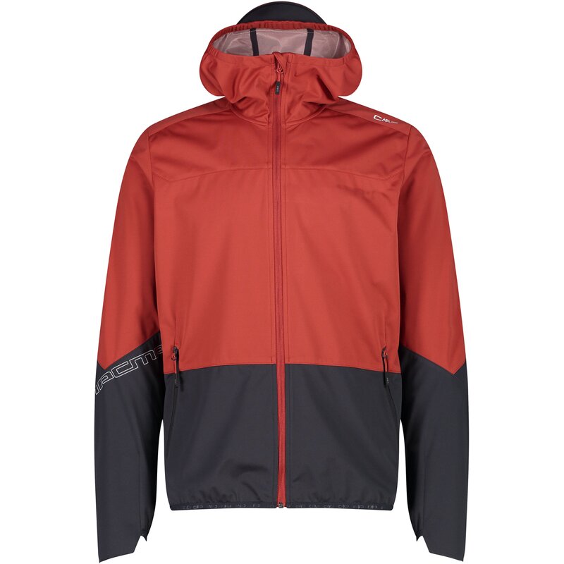 

Funktionsjacke мужская куртка с фиксирующим капюшоном Cmp, оранжевый