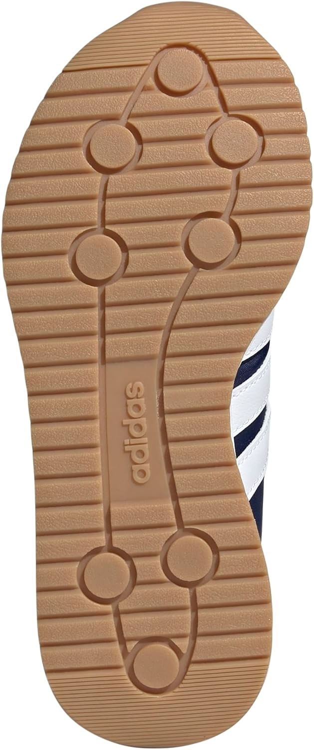 Детские кроссовки Adidas Run 70s 2.0 (унисекс), белый/синий/темно-синий — фото 2