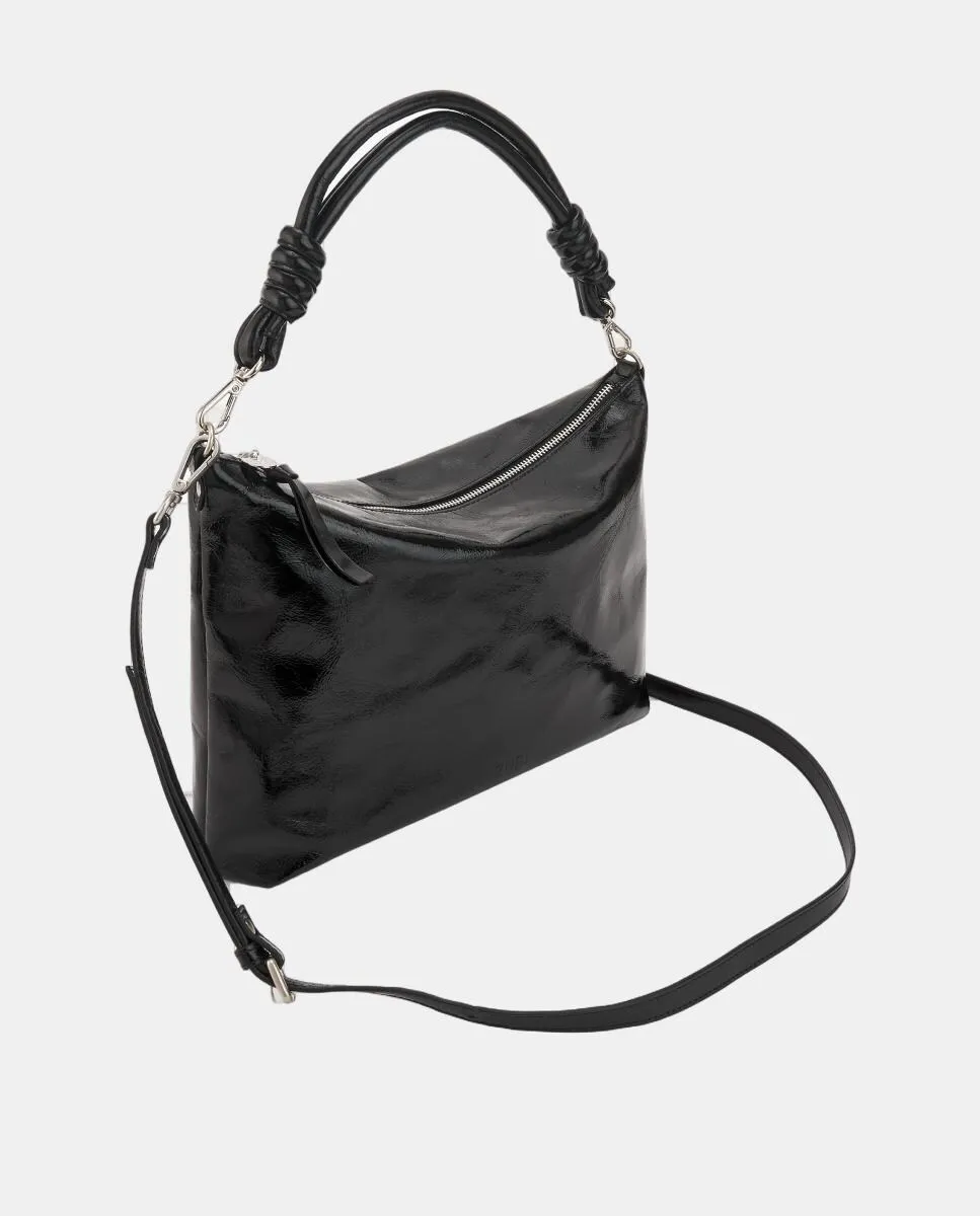 

Средняя кожаная сумка Сумка Zubi, черный