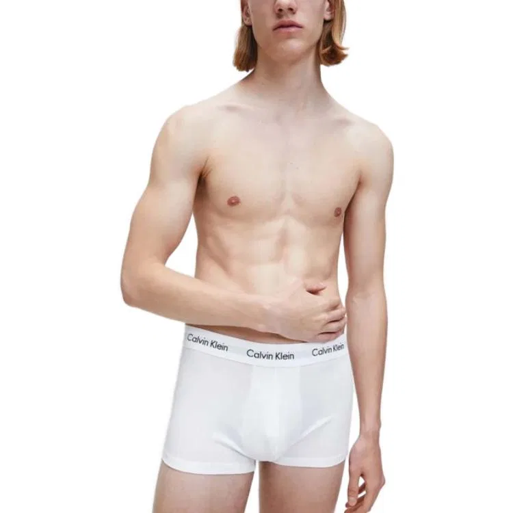 Набор боксеров Calvin Klein, сет из 3 штук, черный+белый+черно-белый — фото 4