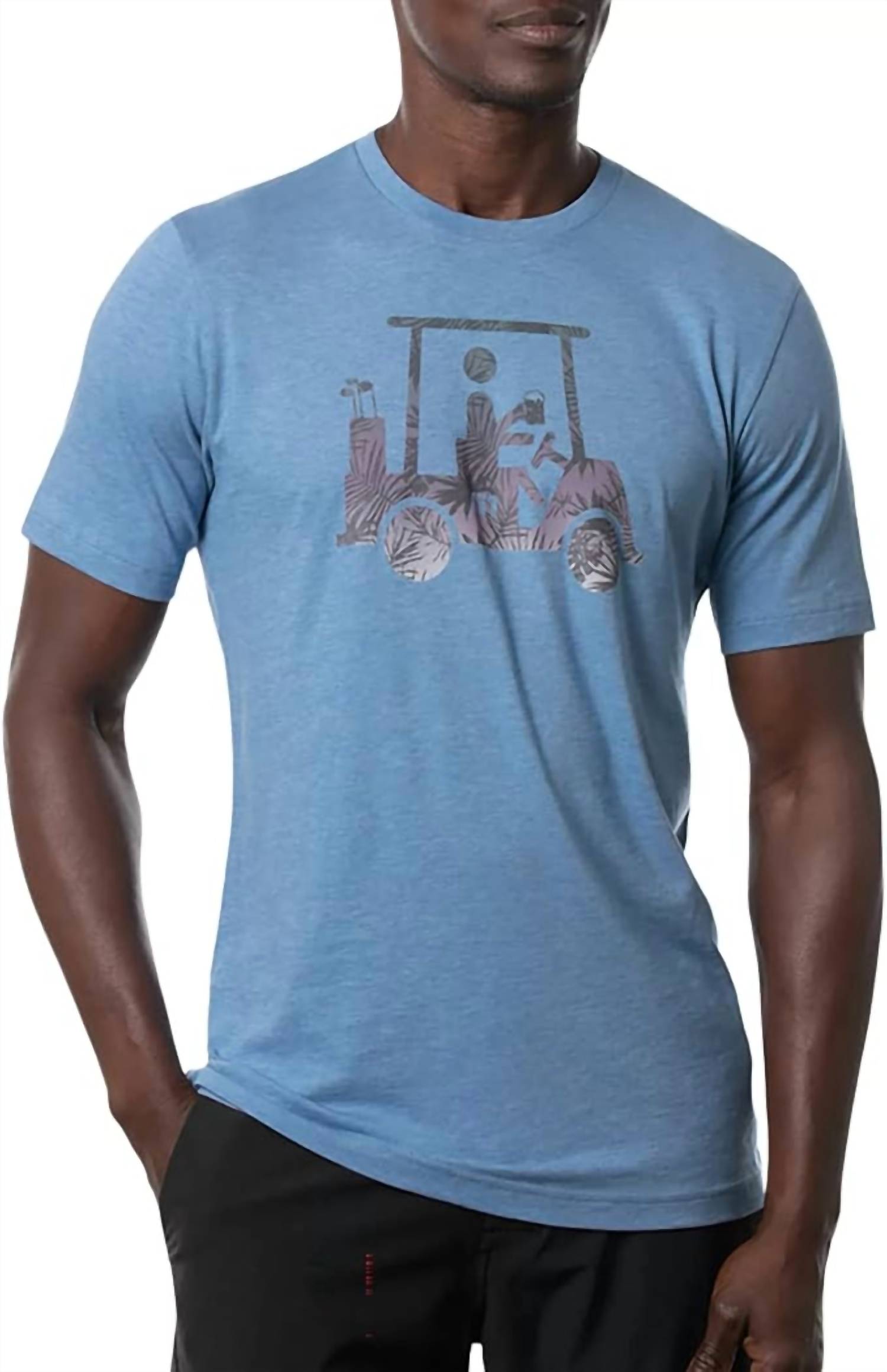 

Футболка Catch And Release в цвете Heather Allure TravisMathew