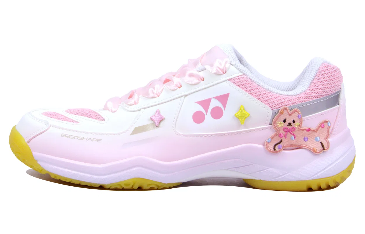 Кроссовки для бадминтона Power Cushion YONEX Beige Pink