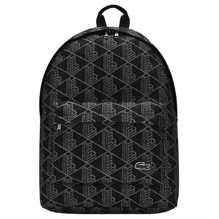 

LACOSTE Вместительный рюкзак унисекс черный, Black