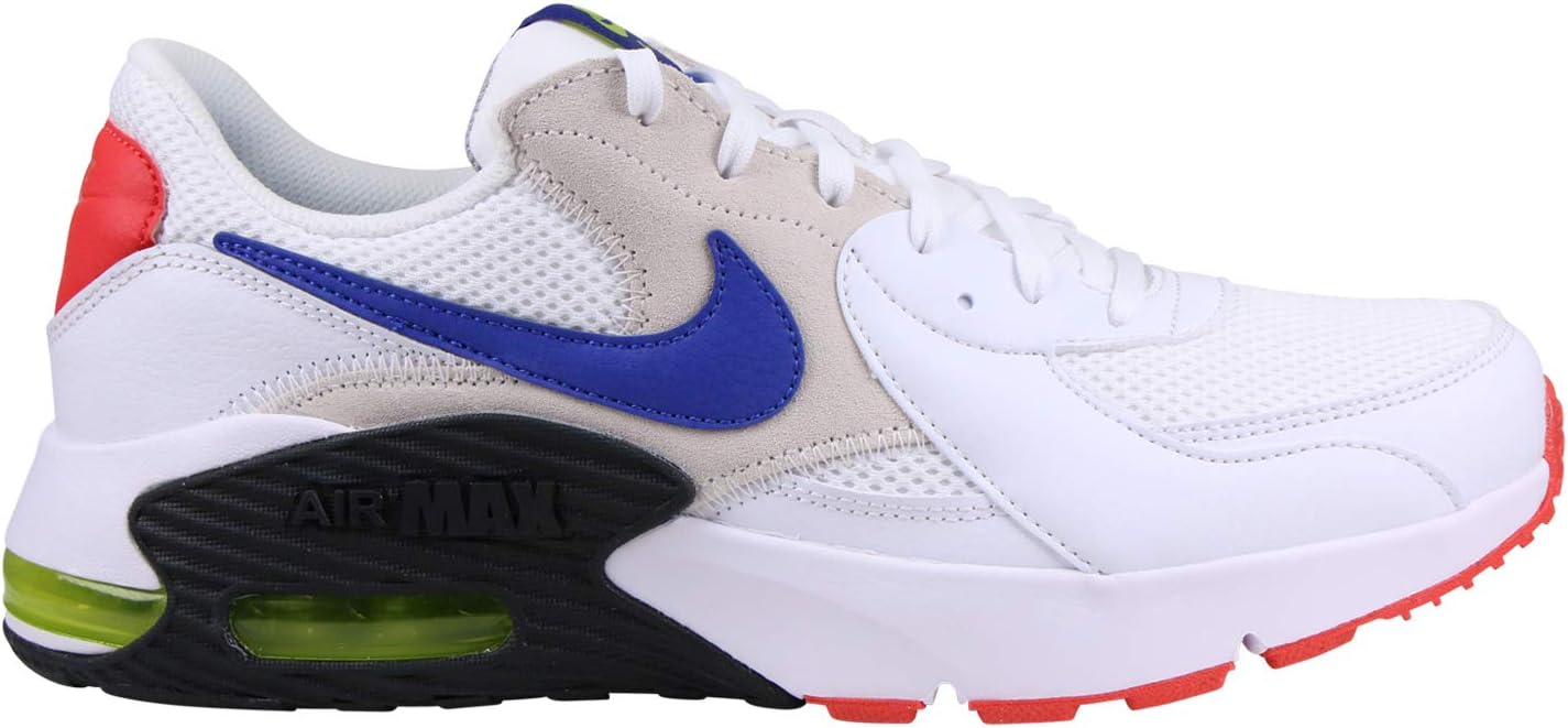 Мужские беговые кроссовки Nike, белый/красный/синий — фото 2