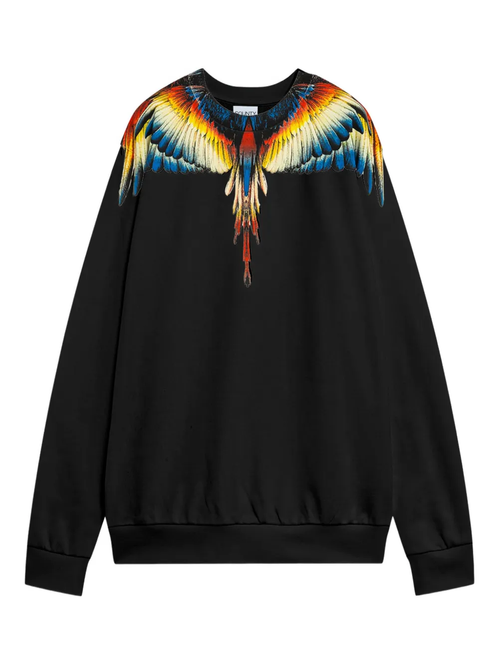 

Свитшот с графическим принтом County Of Milan, черный