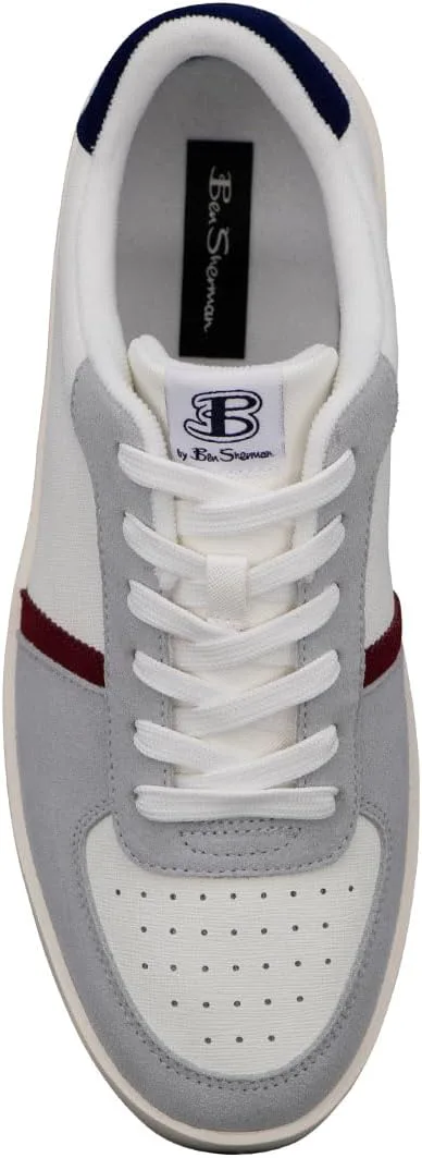 

Кроссовки Ben Sherman Mens Richmond, белый/темно-синий/красный