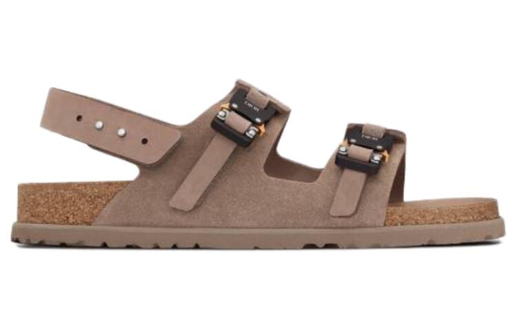 От Birkenstock Milano Sandal Коричневый нубук Телячья кожа Dior — фото 2
