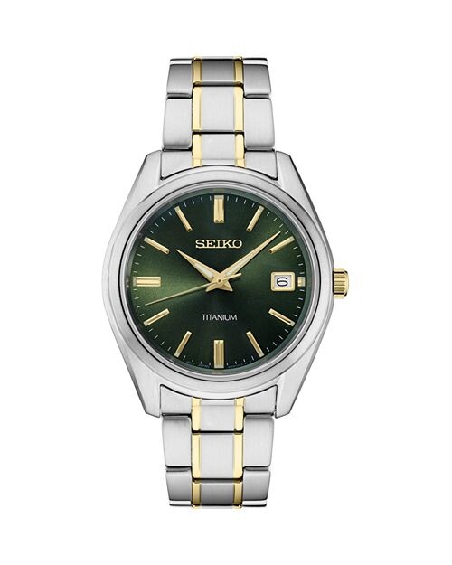 

Часы Essentials, 40 мм Seiko Watch, цвет Green