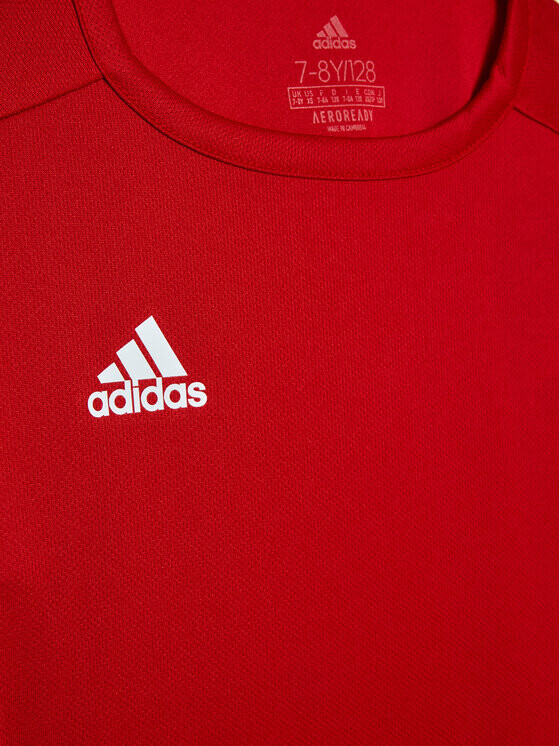 Техническая футболка стандартного кроя Adidas, красный — фото 3