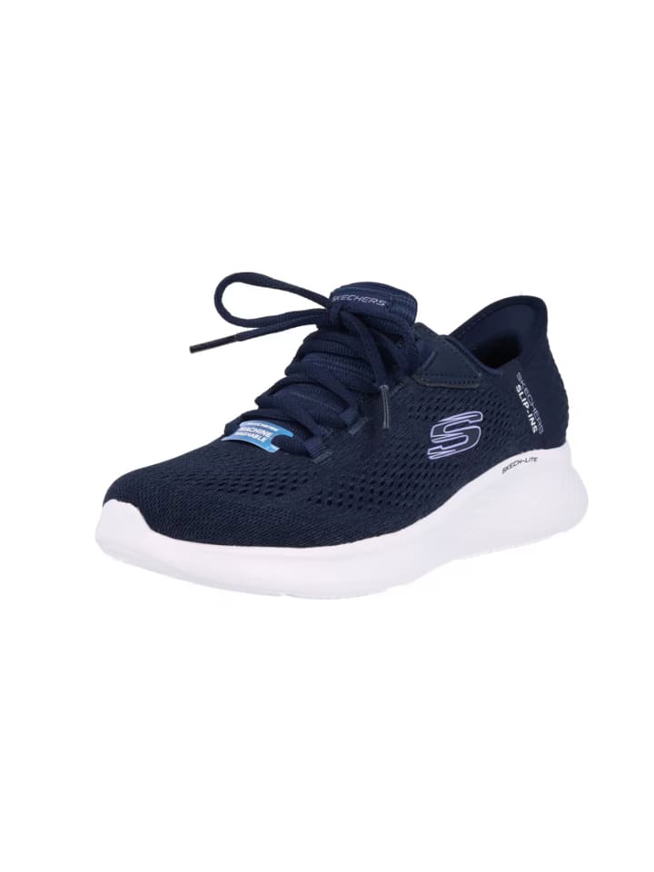 

Кроссовки на шнуровке Skechers, синий