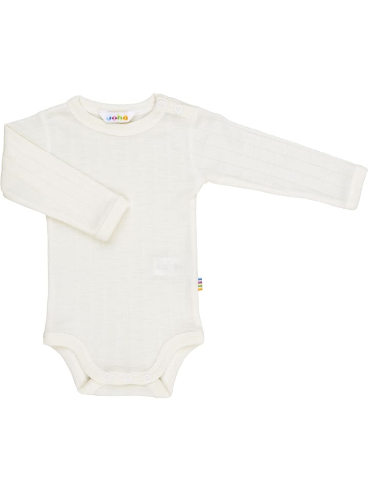 

Joha Детский боди с длинными рукавами белого цвета