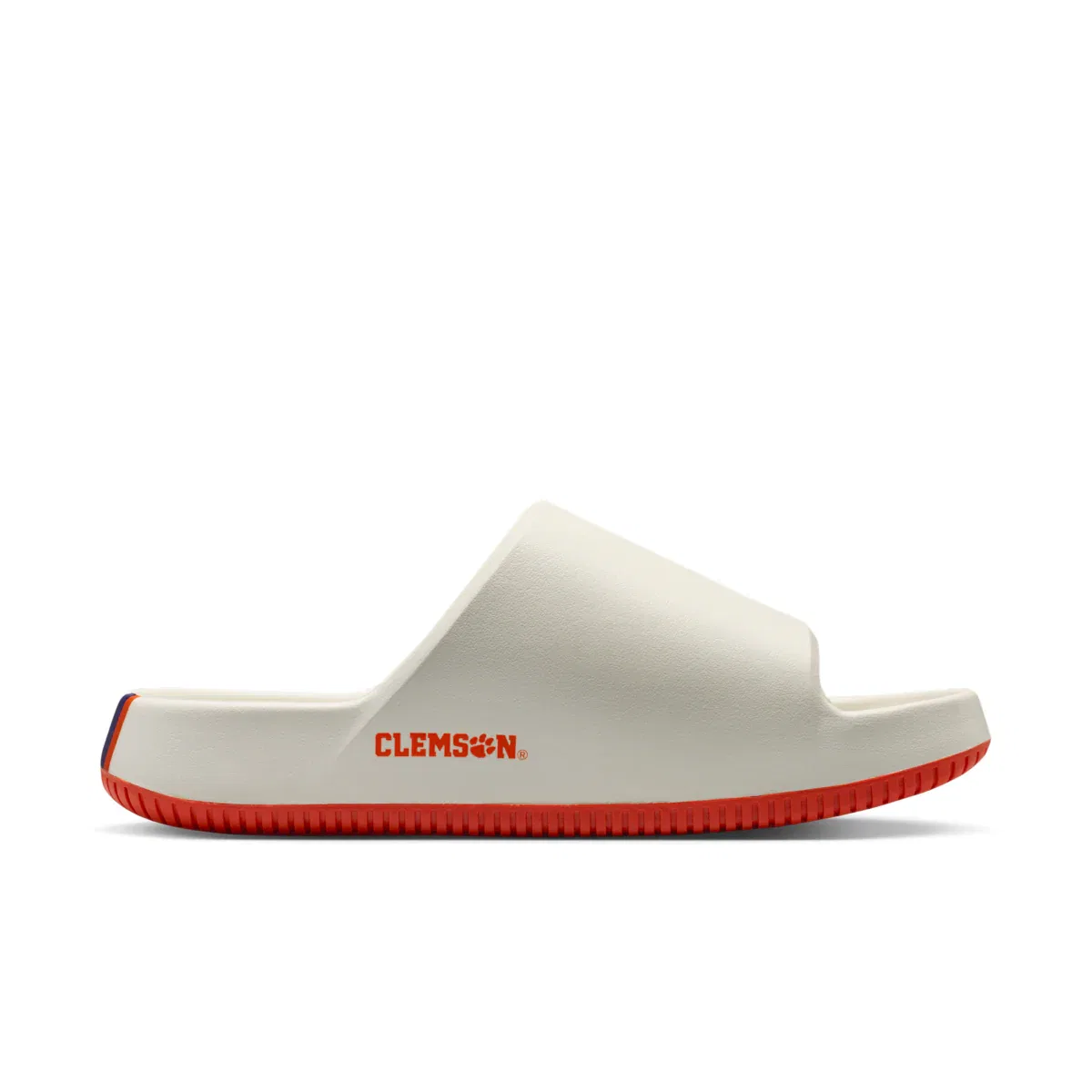 Men's Calm (Clemson) College Slides Nike, белый — фото 4