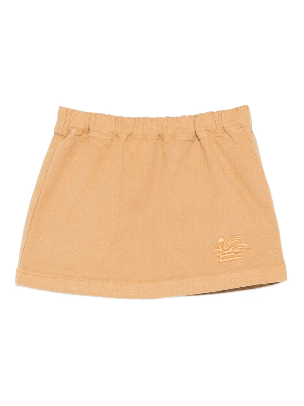 

Юбка мини с вышивкой ETRO KIDS, нейтральный