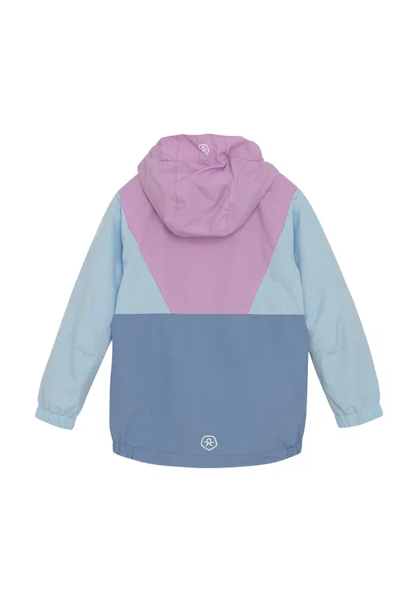 Куртка Cojacket colorblock outdoor jacket Color Kids, орхидея — фото 2