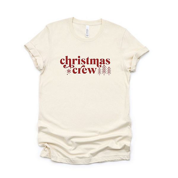 

Футболка с коротким рукавом Christmas crew snowflake Simply Sage Market, Cream, Белый, Футболка с коротким рукавом Christmas crew snowflake Simply Sage Market, Cream