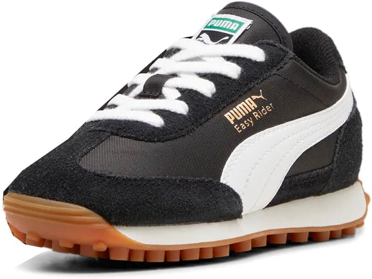 Кроссовки PUMA Easy Rider для детей (маленькие дети), унисекс, черно-белый — фото 3