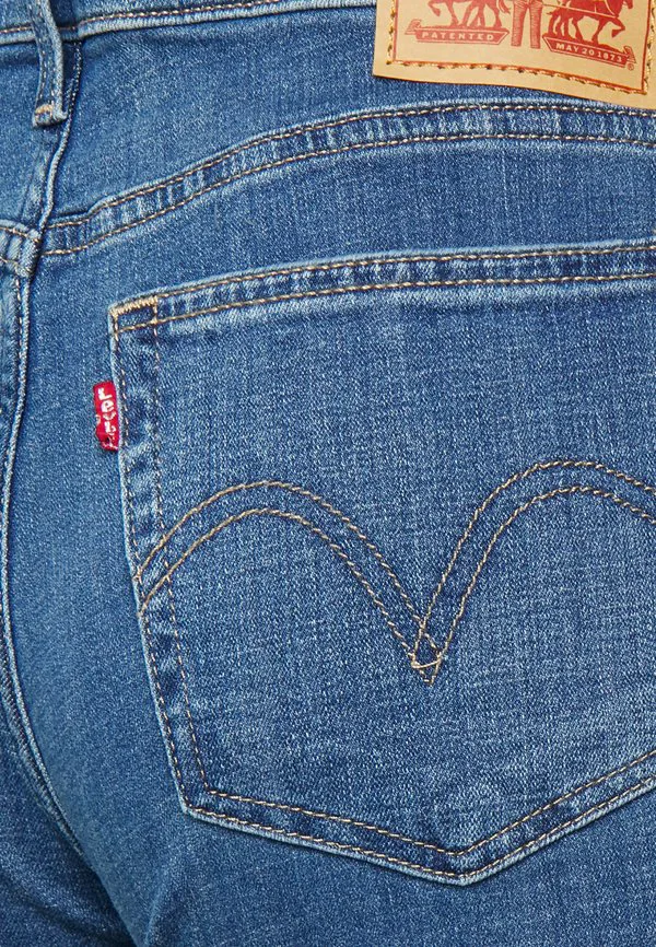 Джинсы-Бойфренды средней посадки, узкие Levi'S, Lapis Gem — фото 3
