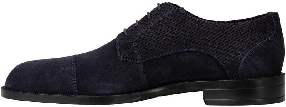 Туфли BOSS Men's Tayil_derb_tcsdwv Derby, Darkblue — фото 2