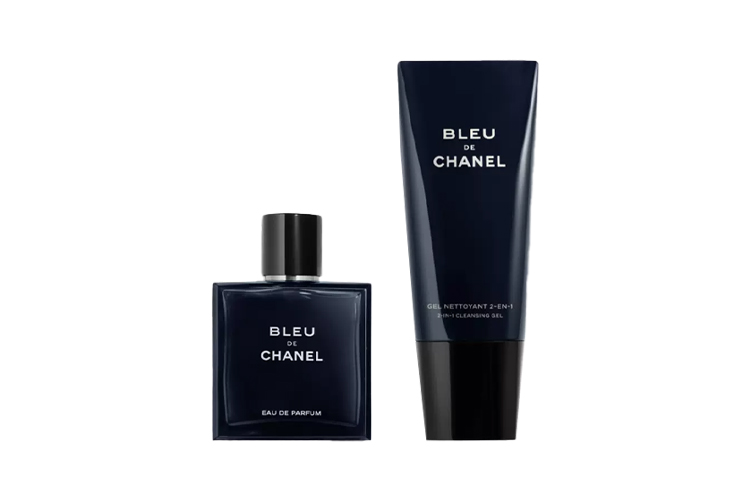 CHANEL Набор для мужчин Cerulean: парфюм+очищающее средство+одежда увлажняющий туалетная вода EDP 50 мл+100 мл — фото 2