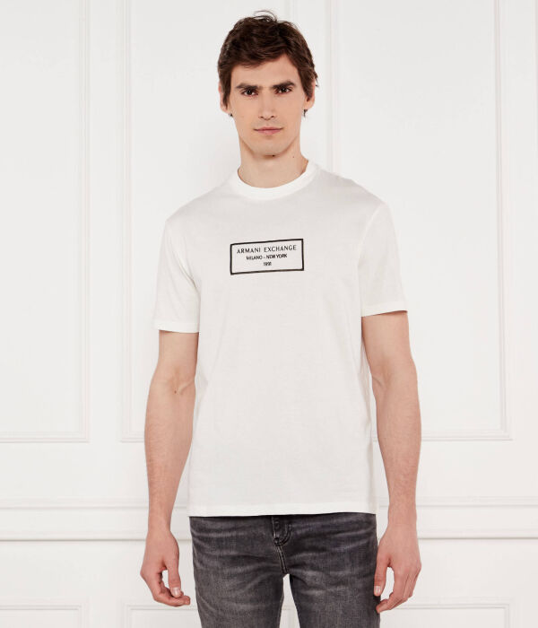 

Футболки Regular fit Armani Exchange, экрю