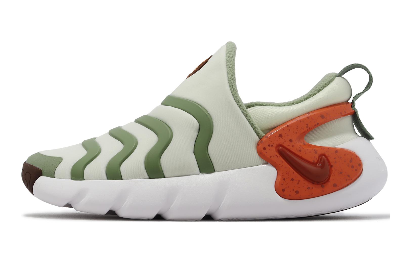 

Кроссовки Dynamo Go SE PS 'Sea Glass Orange' Nike, белый/зеленый