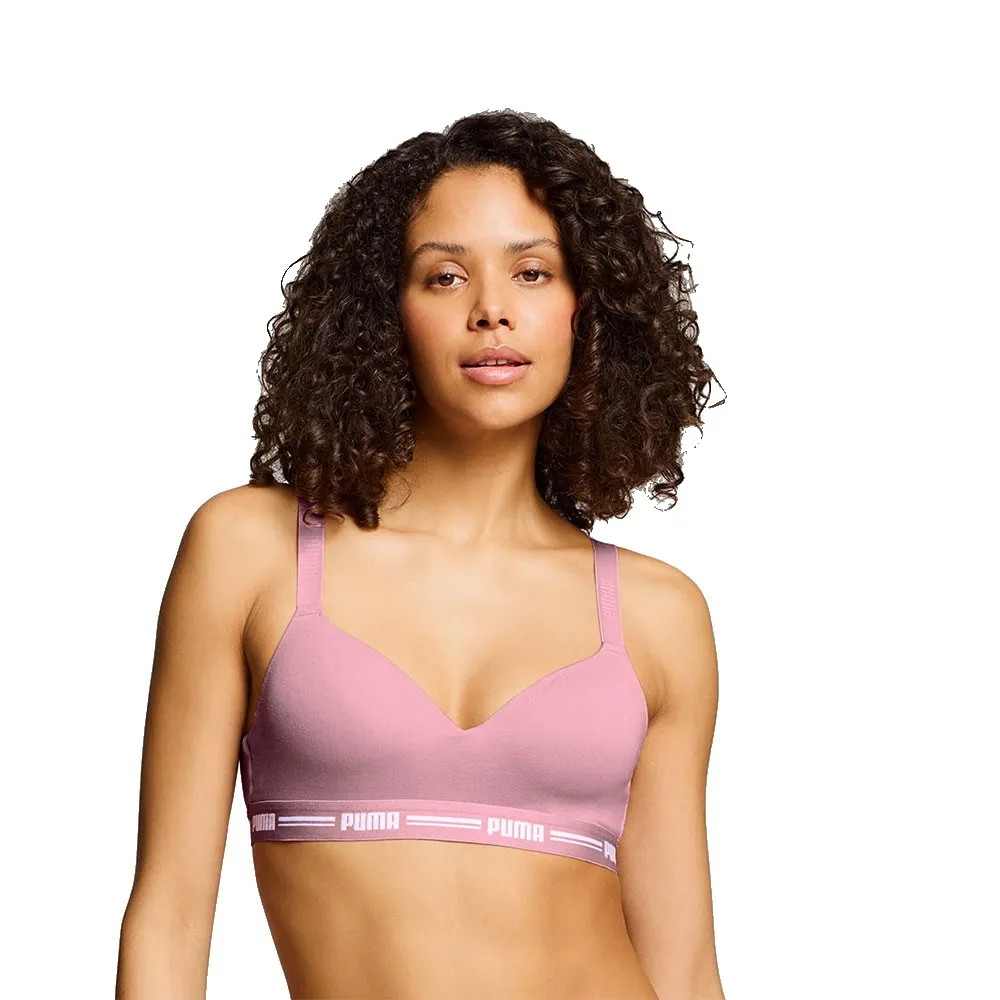 

Спортивный бюстгальтер Puma Padded Hang sports bra, розовый