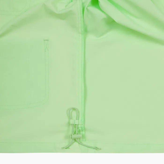 Детская лаймовая эластичная рубашка-куртка от Benetton Kids — фото 4
