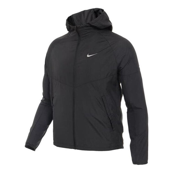 

Куртка Nike Miler Repel Running Jacket 'Black', черный