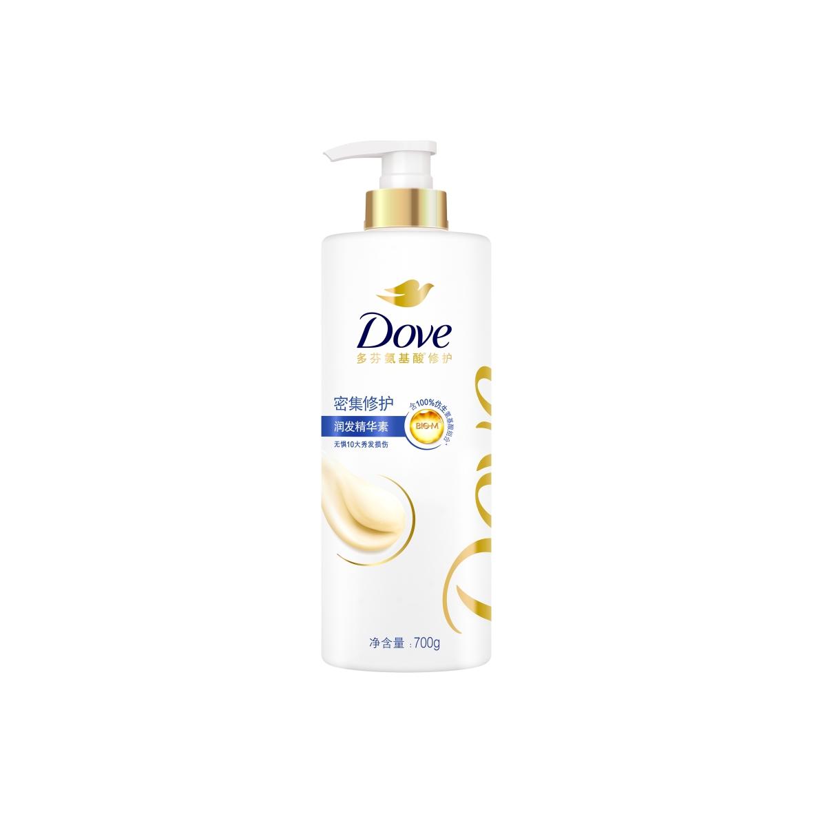 

Концентрированный восстанавливающий аминокислотный кондиционер для волос очищение разглаживание увлажнение 700г Dove