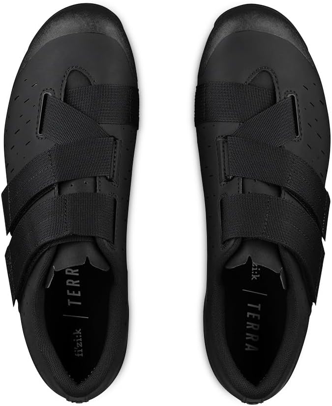Унисекс-взрослые кроссовки Fizik Terra Powerstrap X4, удобные кроссовки для гравийного покрытия с ремешками, черный — фото 3