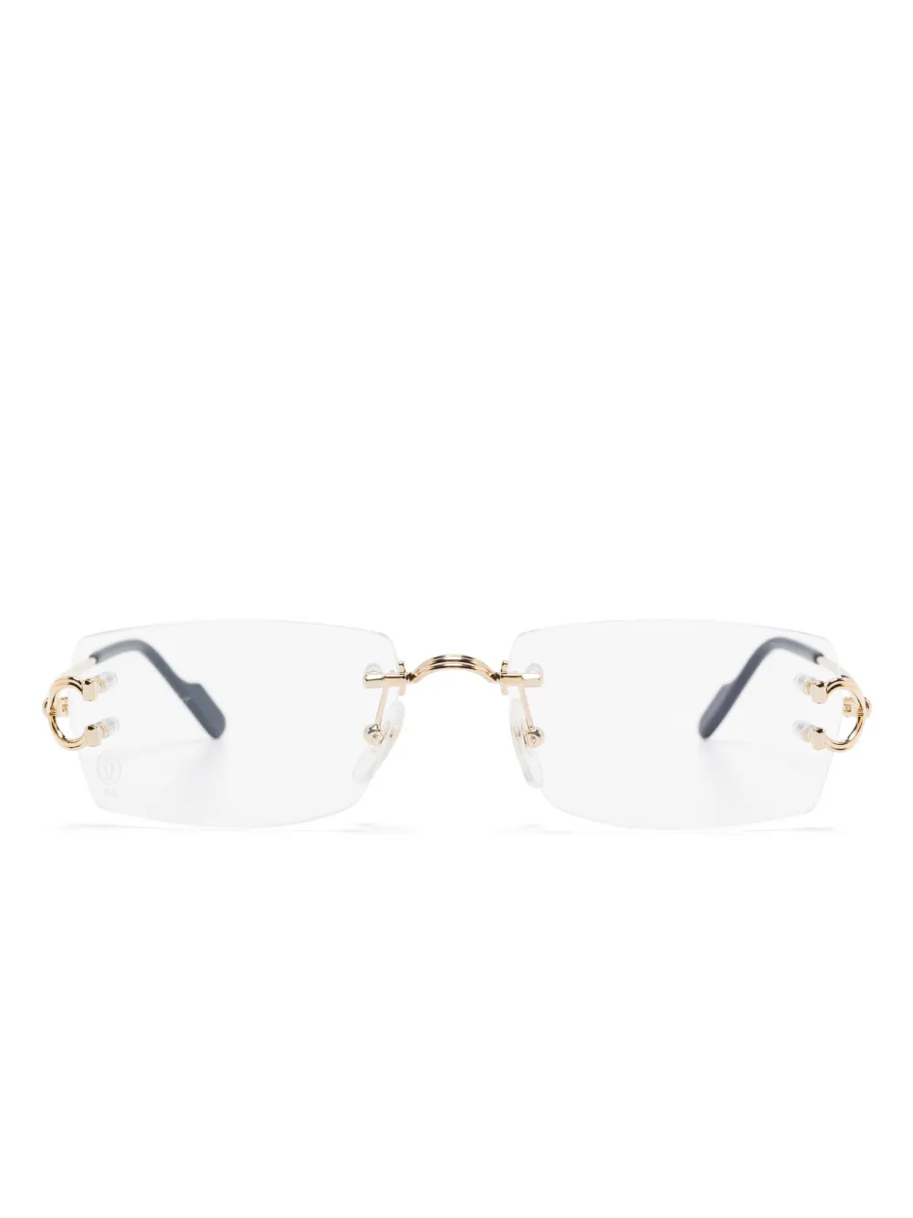 

Солнцезащитные очки C de Cartier Cartier Eyewear, золотой