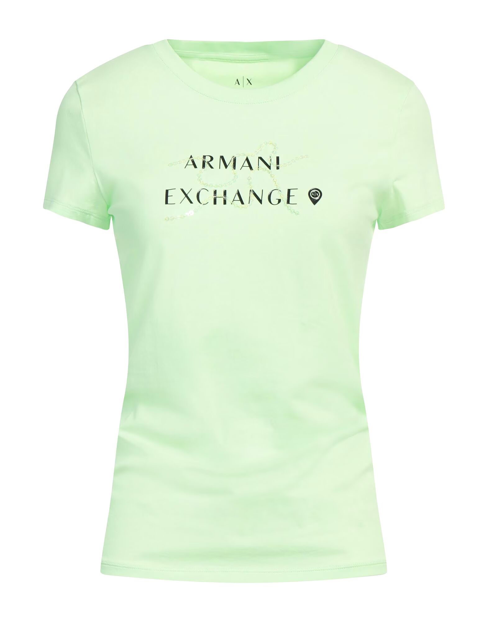 

Футболка Armani Exchange, лаймовый