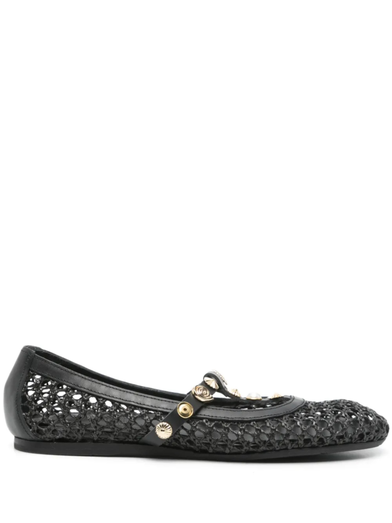 Балетки Aerati Ancient Greek Sandals, черный