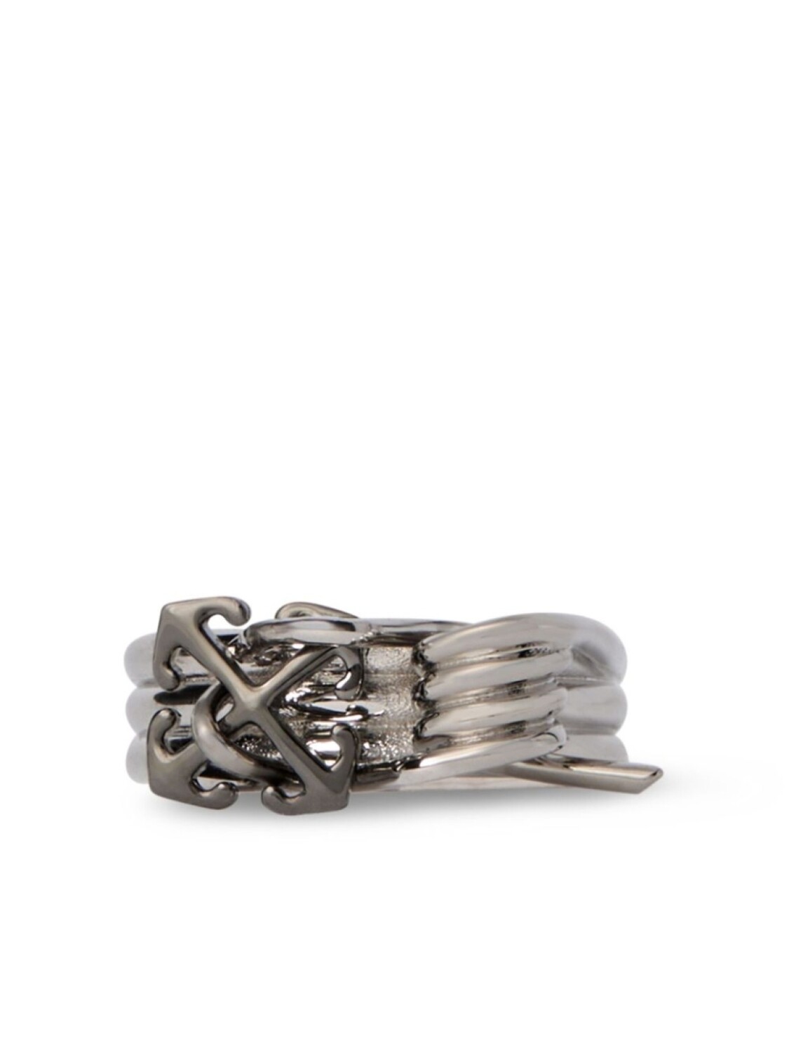 

Off-White кольцо Barbed Wire, серебряный