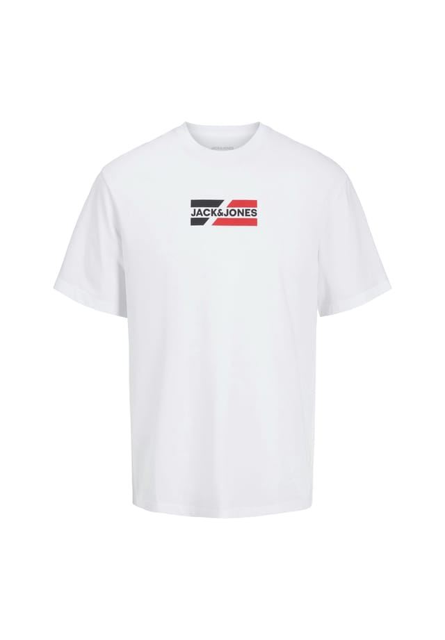 

Футболка с коротким рукавом и графическим принтом Jack & Jones, белый