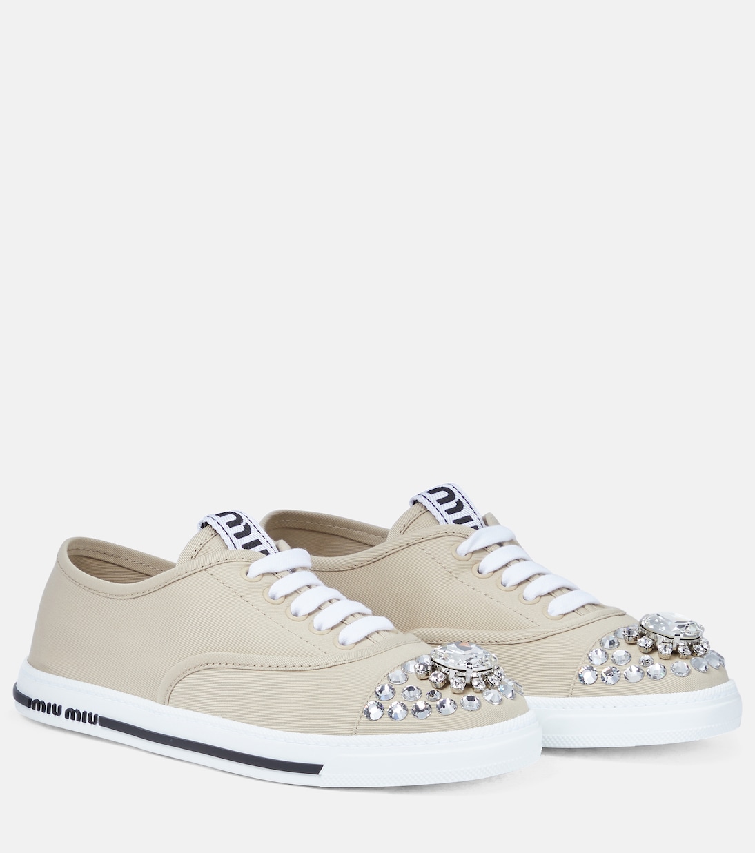 Украшенные кроссовки Miu Miu, Corda