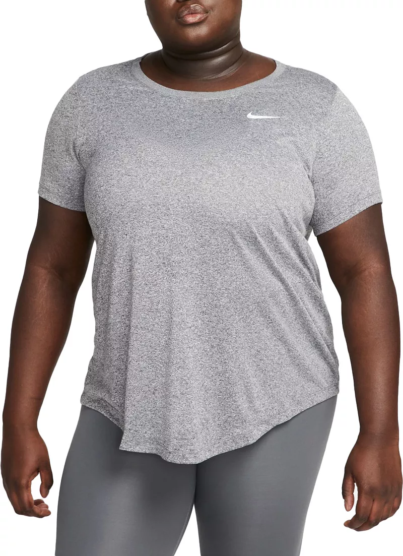

Женская футболка Nike Plus Dri-FIT, цвет Black Heather