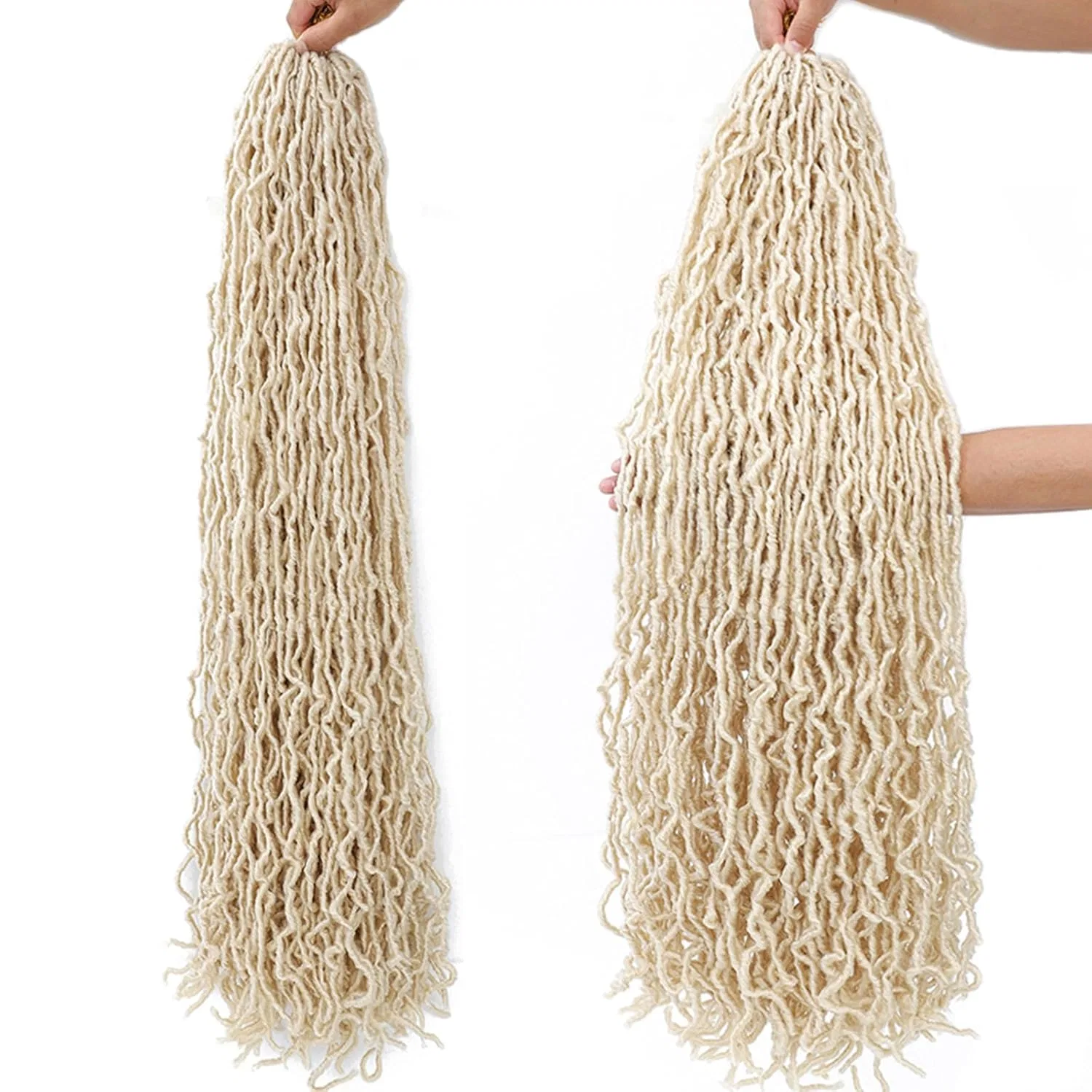 Синтетические дреды Faux Loc Crochet Hair для наращивания ‎Zbyxpp, 613 — фото 2