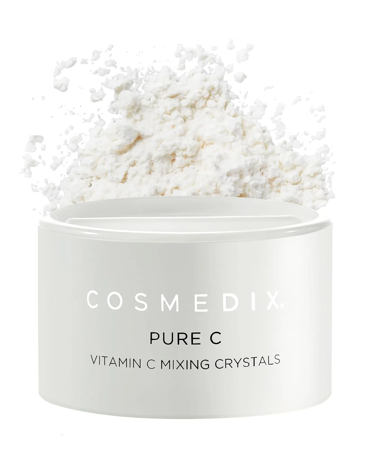 COSMEDIX Pure C Mixing Crystals, витаминный порошок с витамином C для лица - осветляющий уход для кожи против морщин и неровного тона