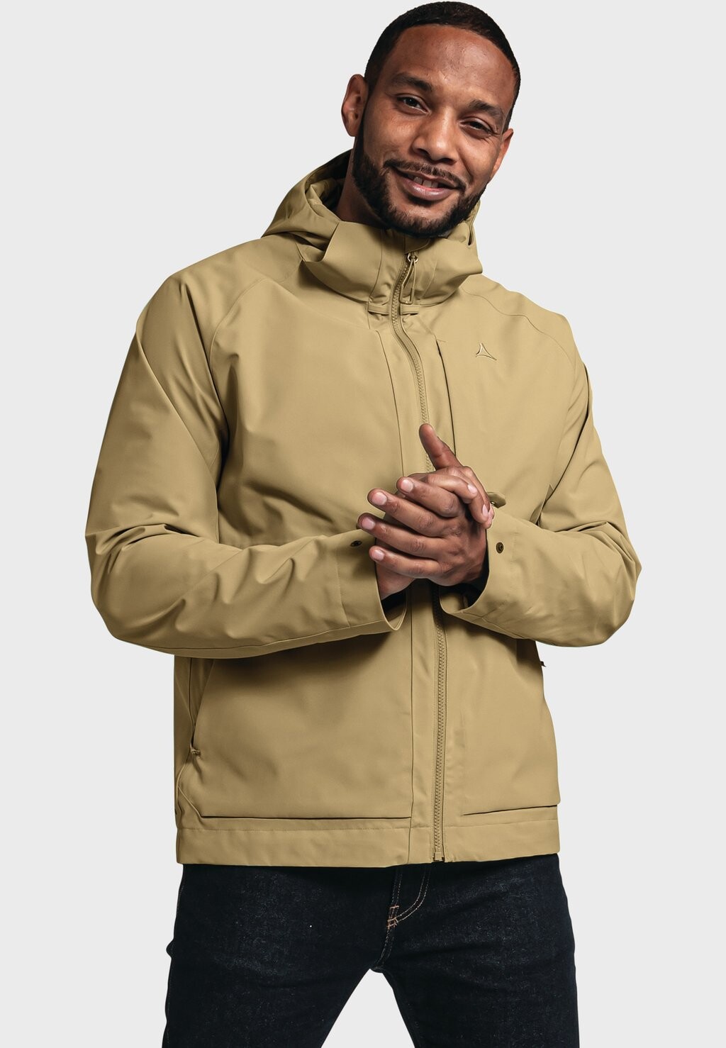

Дождевик/водоотталкивающая куртка LAUSANNE Schöffel, цвет beige
