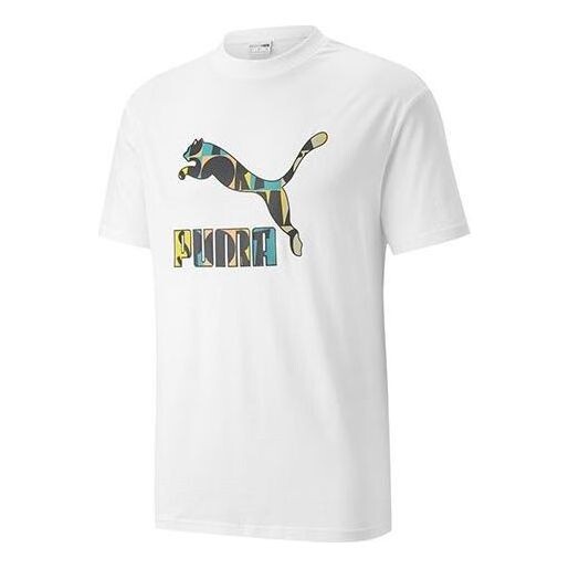 

Футболка big logo tee 'white' Puma, белый